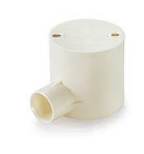 Deep Circular Box Terminal 1 Way with Lid & Screw
