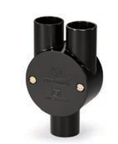 Circular Box Branch 3 Way Y with Lid & Screw